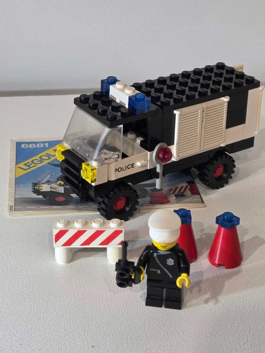 Lego 6681 Police Van Policja Town City