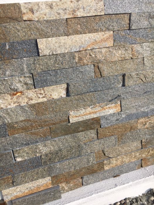 Tiras pedra rústica m2