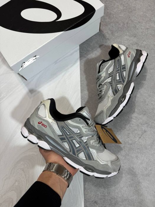 Чоловічі кросівки ASICS Gel-NYC White Steel Grey