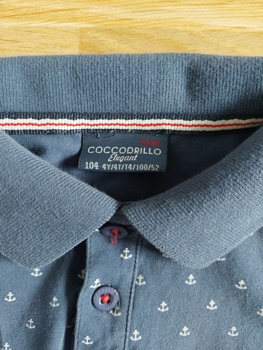Koszulka polo z kołnierzykiem, Coccodrillo 104