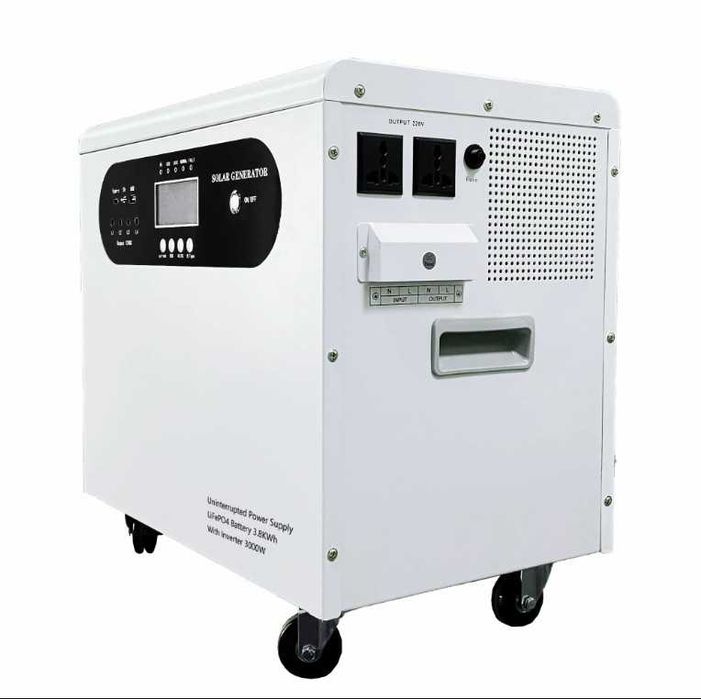 Портативна Зарядна станція 3000Вт-3800Вт/год на LiFePO4 акумуляторі