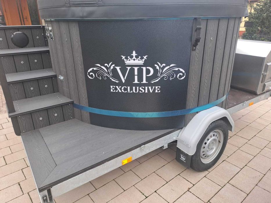 Balia mobilna, jacuzzi, wanna SPA, ruska bania- wynajem