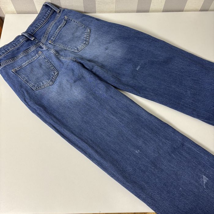 Голубі широкі джинси h&m wide leg 9-10 років 134/140 зріст.