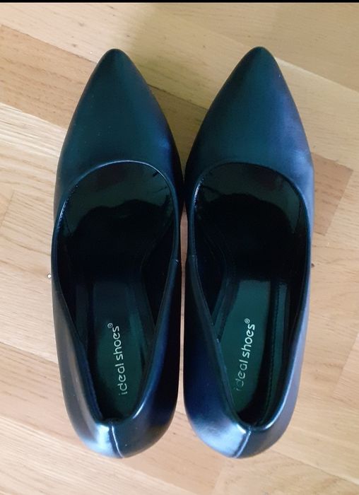 Туфлі чорні ideal shoes 39р.