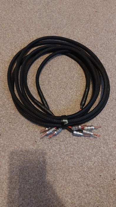 Kable głośnikowe audio 2x2.5m hi-end