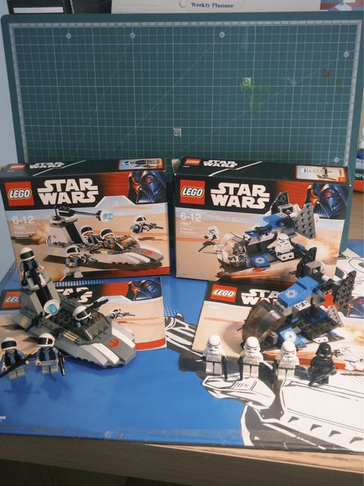 Lego star wars 7668 + 7667
