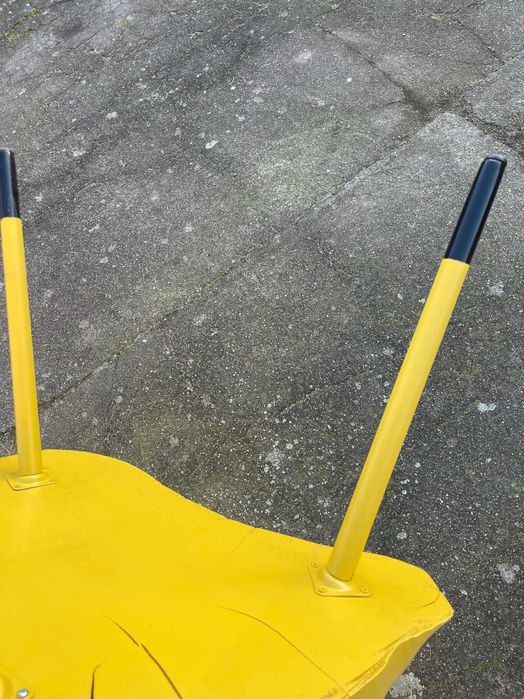 Duży owalny plaster Drewno-Stal Loft Design Industrial Black Palony