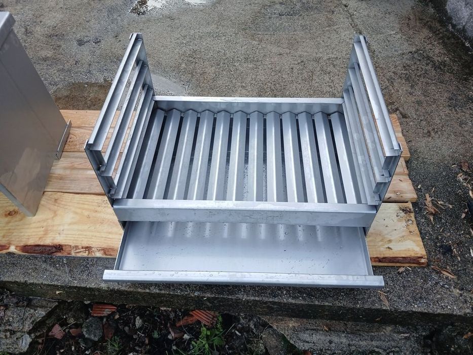 Grelhador inox 2mm