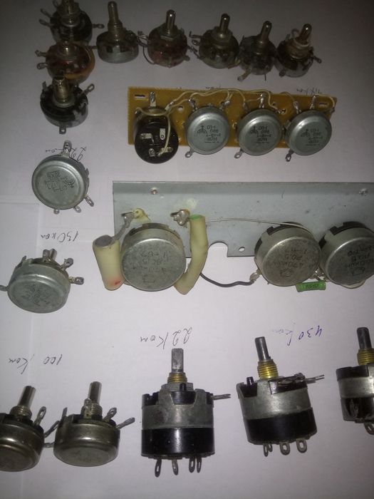 Переменные резисторы Сп3, Сп1,Пп3-11