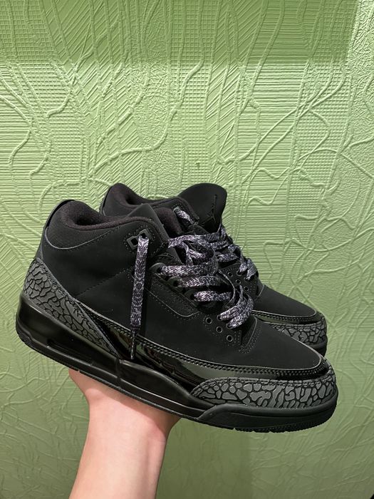 nike air jordan 3 black cat nike aj3 drill