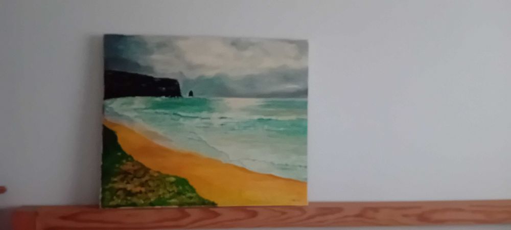 Quadro Pintura Original Tela Assinada