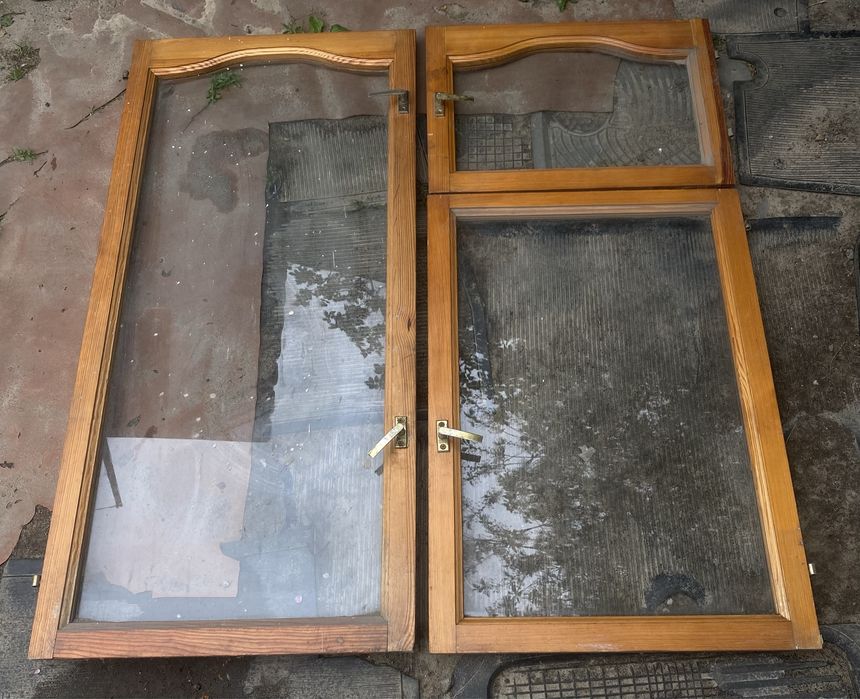 Продам лаковані деревʼяні вікна