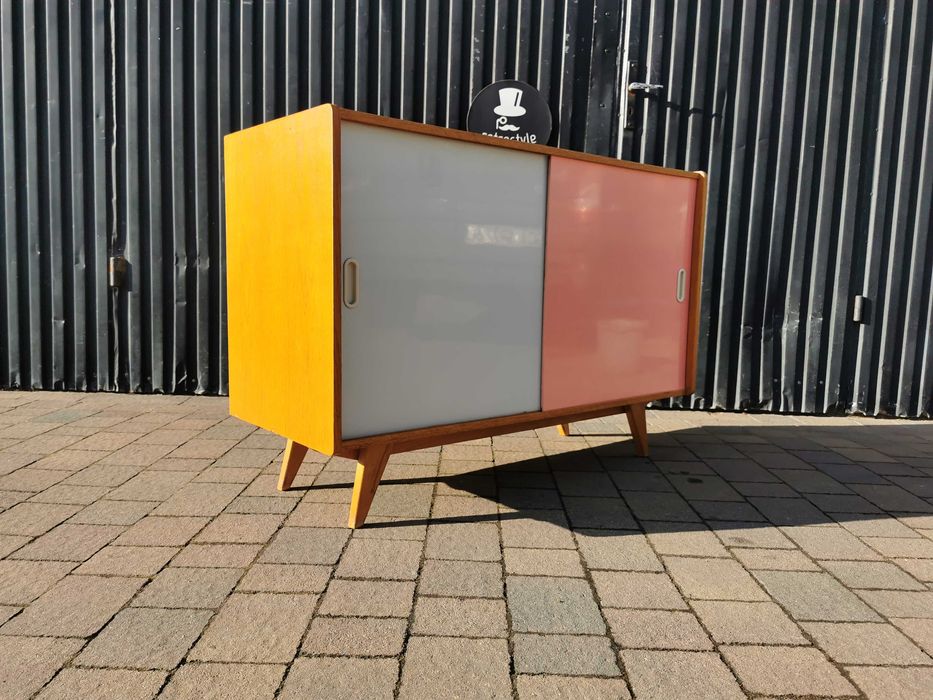 Komoda U-452 proj. J. Jiroutek, Czechosłowacja '60 Brusel Design, Loft
