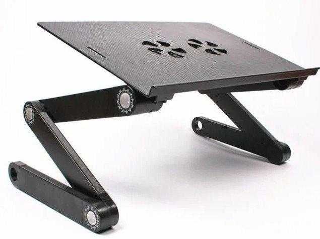 Столик-підставка для ноутбука Laptop Table T8 з охолодженням