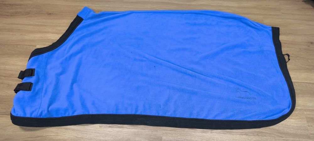 135 cm derka polarowa osuszajaca niebieska
