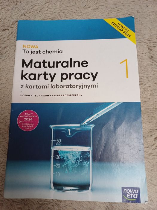 Maturalne karty pracy chemia rozszerzona klasa 1