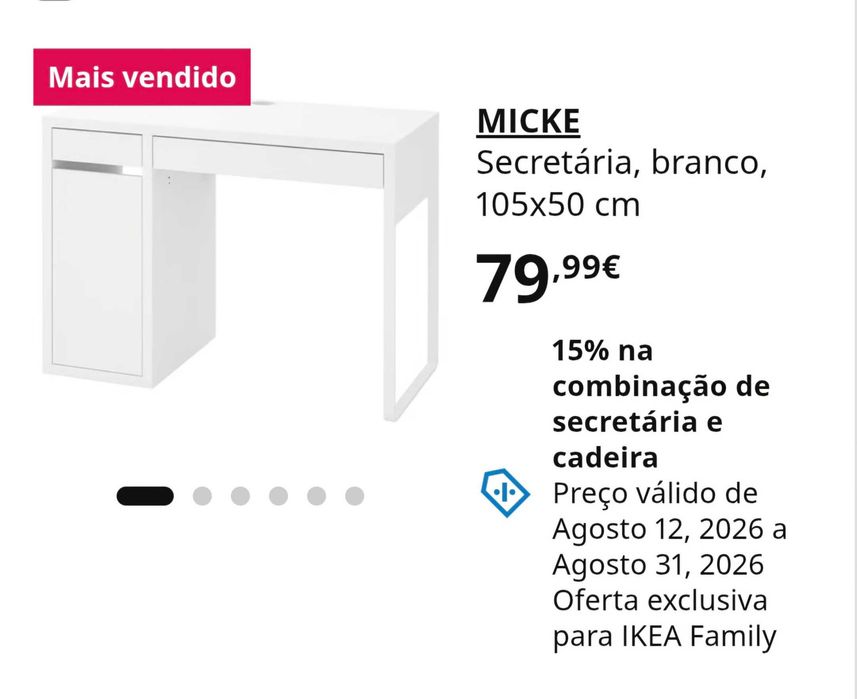 Secretária para estudante