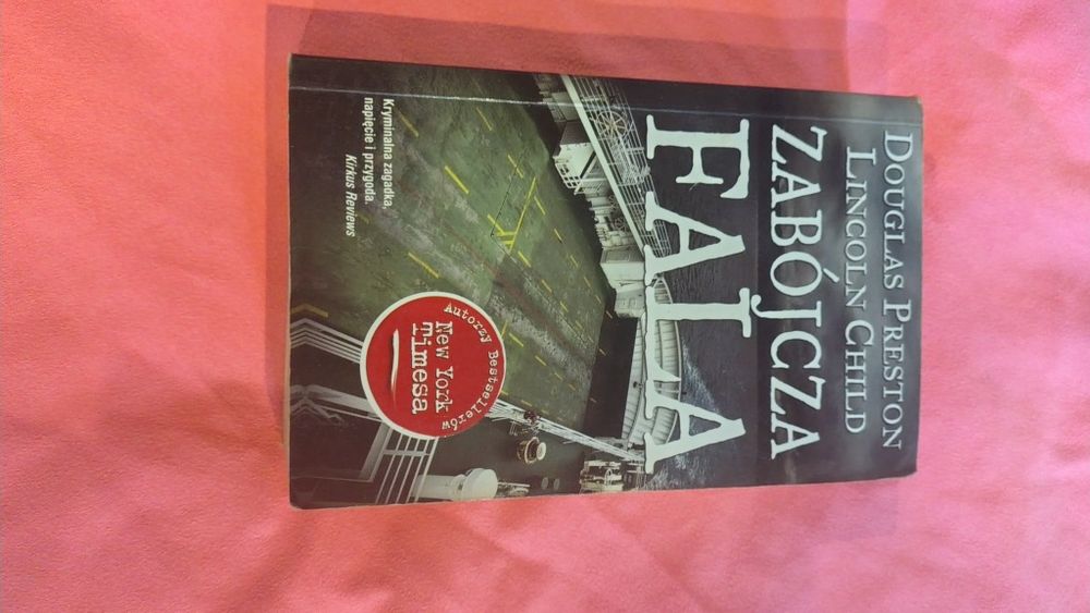 Książka Preston i Child Zabójcza fala