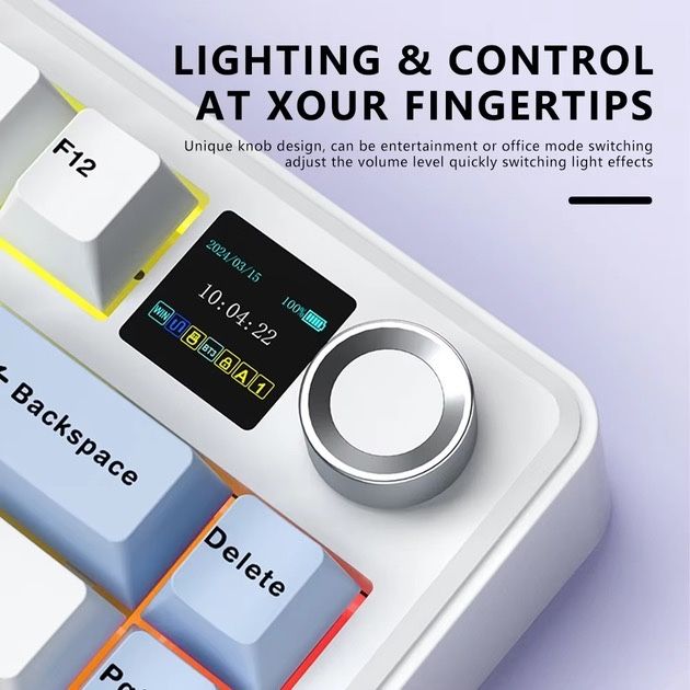 Aula F75 MAX - Механічна. Type-C, Bluetooth (НОВА)