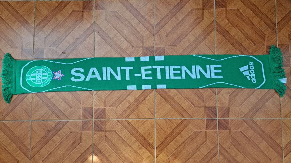 Cachecol duplo do Association Sportive de Saint-Étienne