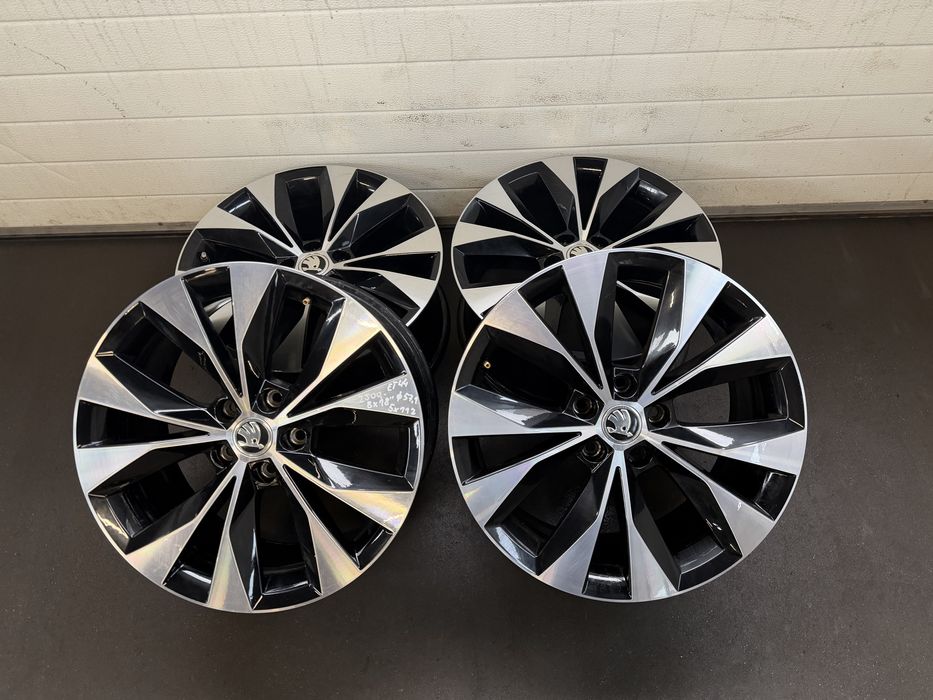 Felgi aluminiowe 18” 5x112 Skoda - SUPER STAN!