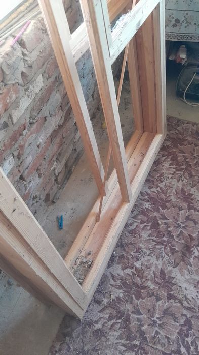 Вікно,без стікла,матеріал сосна