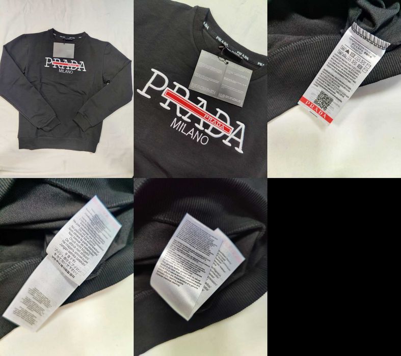 Bluza męska okragla Armani Calvin Klein Prada OUTLET