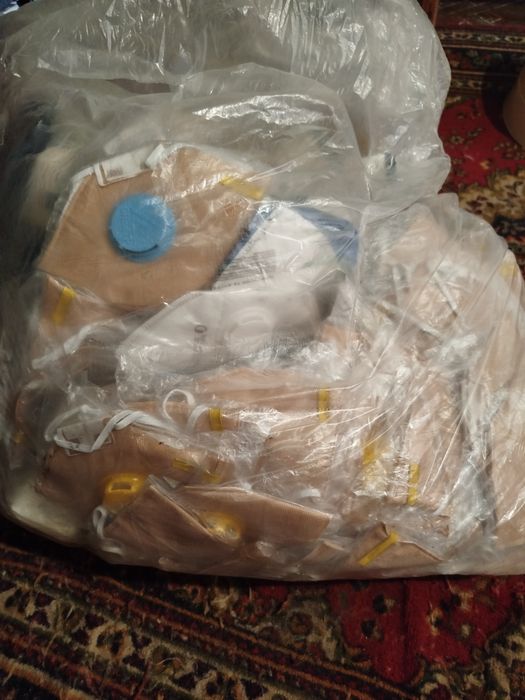 Респираторы с клапаном.