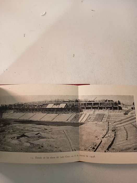 Huarte y cia s.l. Construção do estádio do Real Madrid Santiago Bernabéu