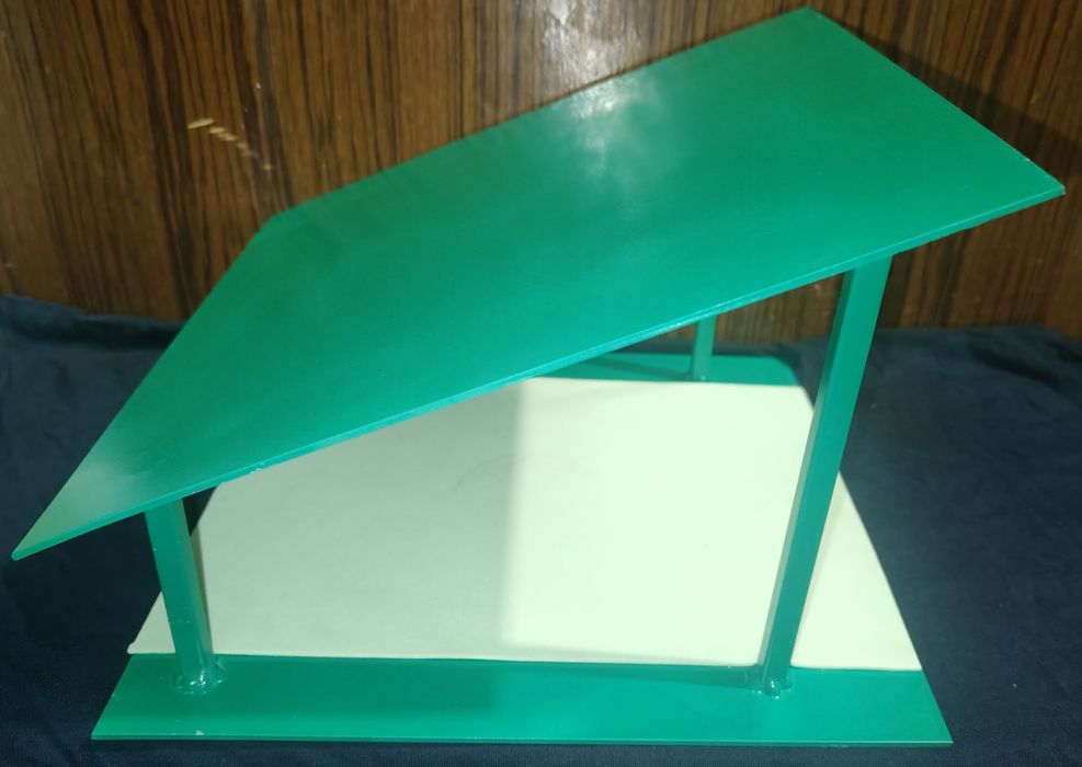 Karmnik budka dla ptaków metalowy solidny