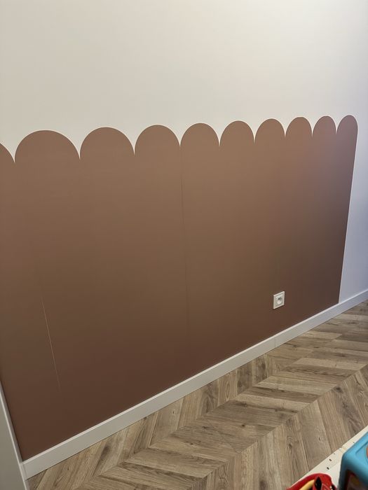 Naklejki na ścianę dla dzieci lamperia płotek