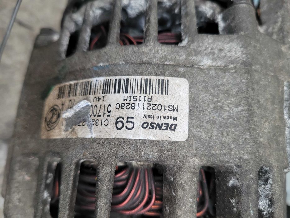 fiat  grande punto cewka alternator przepustnica 1,4