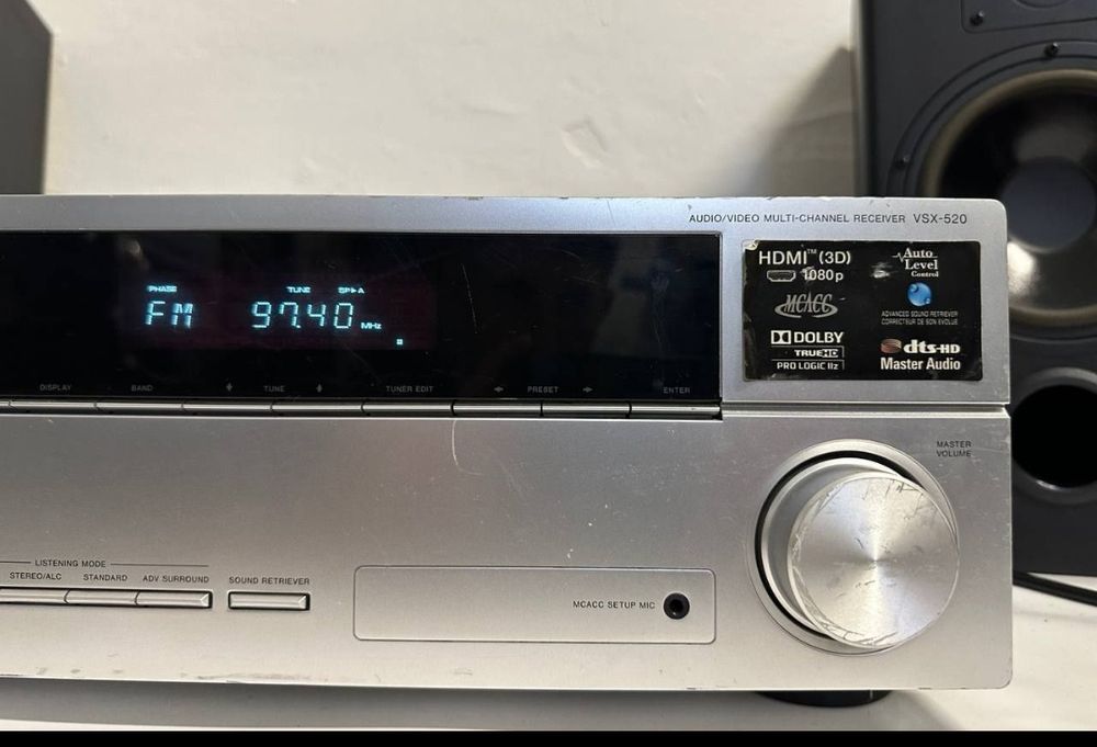 Pilot! Amplituner PIONEER VSX-520s, HDMI, 5*130 Watt.