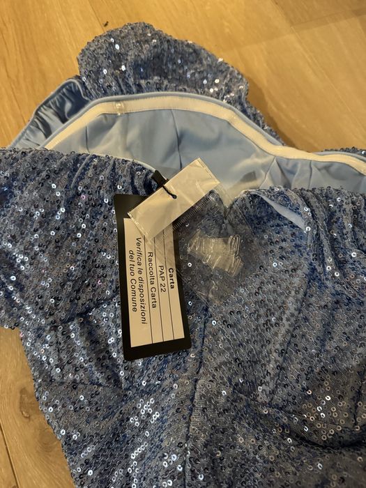 Sukienka nowa efektowna balowa celinowa L i M