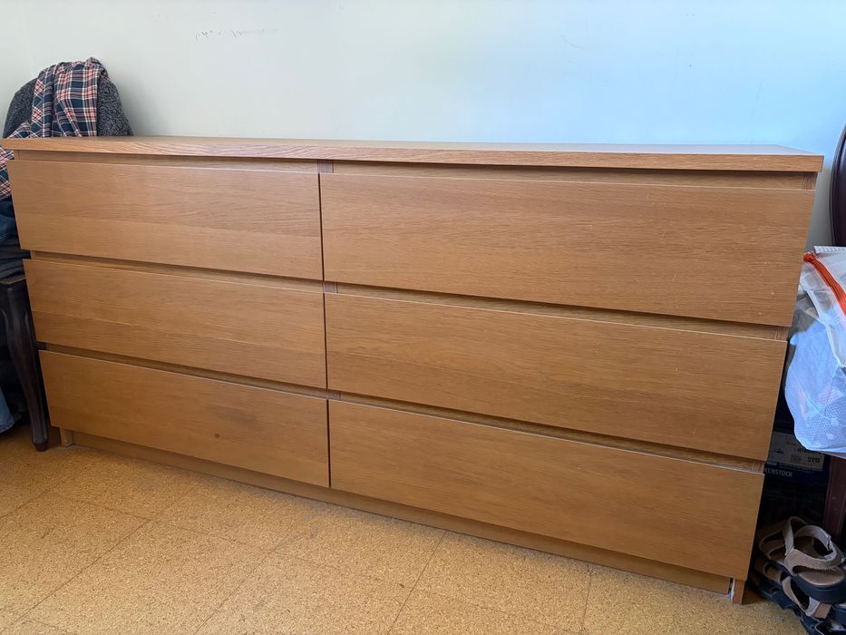 Cómoda MALM 6 gavetas IKEA