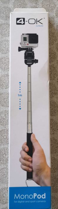 MonoPod/Selfie Stick novo,4-OK by Blautel,braço extensível articulado