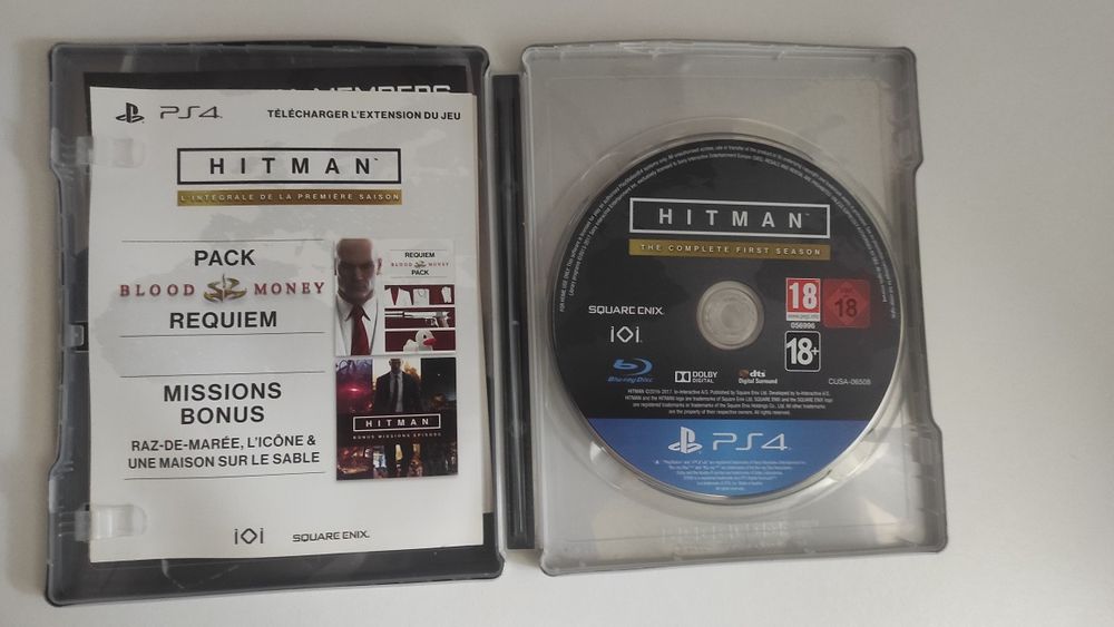 Jogos PS4 Hitman The Complete Firt Season Steelbook
