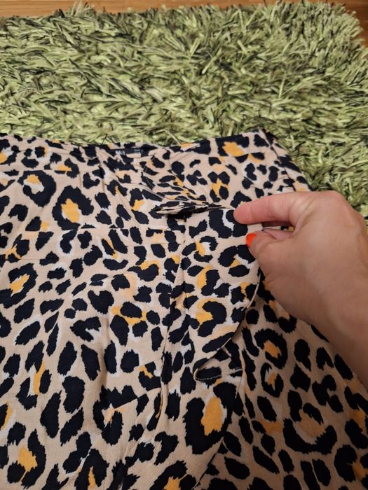 Spódnica mini panterka 36 rozmiar