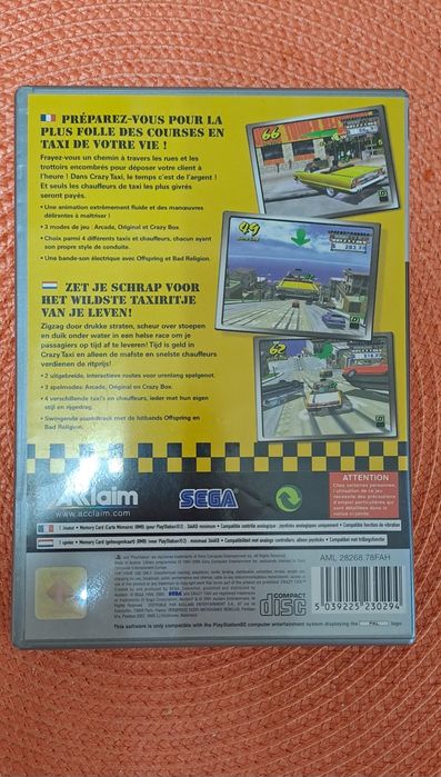 Crazy Taxi Ps2 completo