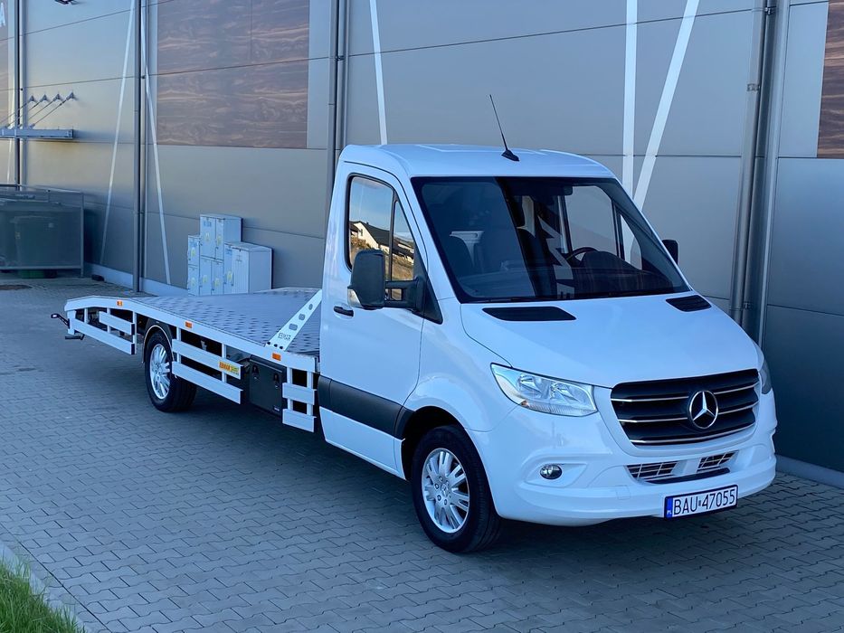 Mercedes-Benz SPRINTER  3,0 V6 CDI 190KM*Autolaweta*Klimatronic*Navi*Grzany Fotel*Alu*Hak 3500