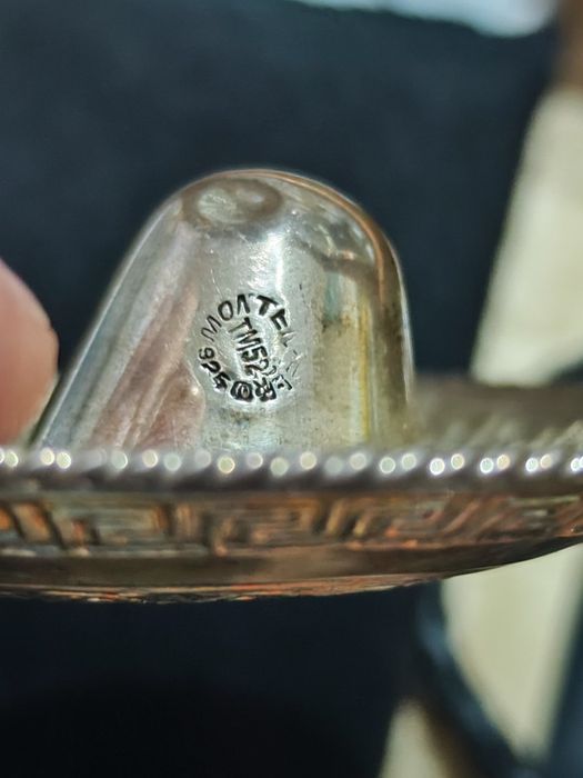 Srebrne sombrero  stan bdb.