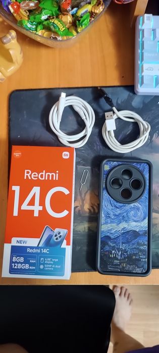 Продам телефон Xiaomi redmi 14c 4/128
