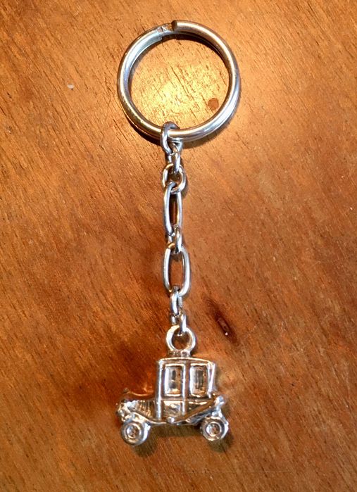 PRATA ÁGUIA 835 - porta-chaves - 10 g - 7,5 cm/s