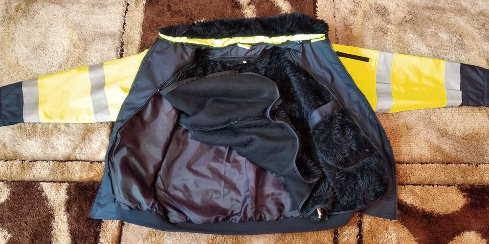 Kurtka odblaskowa zimowa Planam