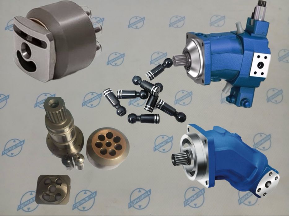 Гідромотор Bosch Rexroth A2FM A2FO запчастини гідронасос ремонт