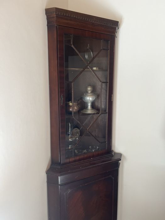 Szafka kredent drewniana w stylu vinted