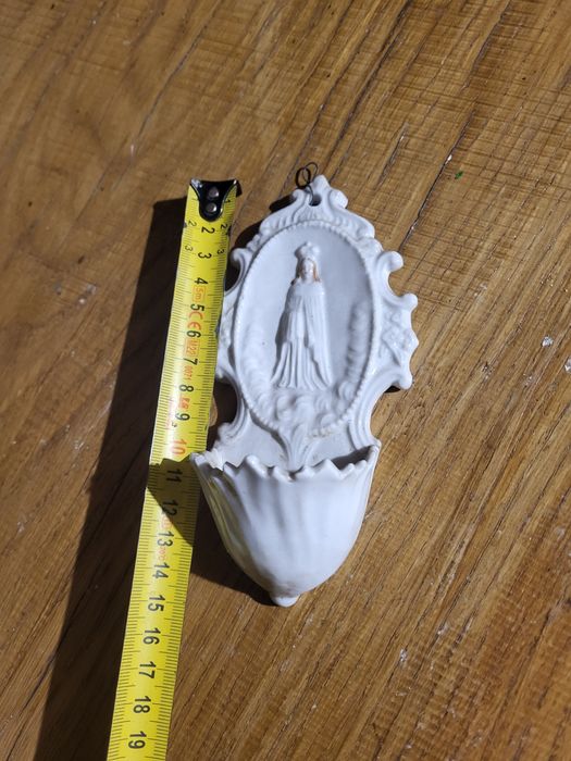 Stara kropielnica porcelanowa Maryja Królowa Matka Boża