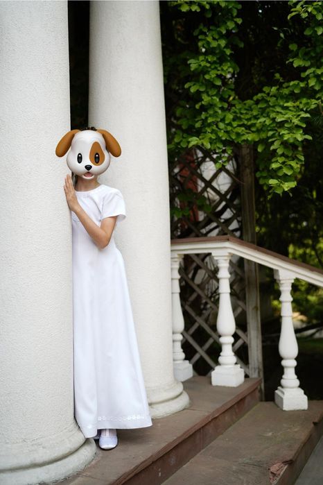 Sukienka komunijna biała