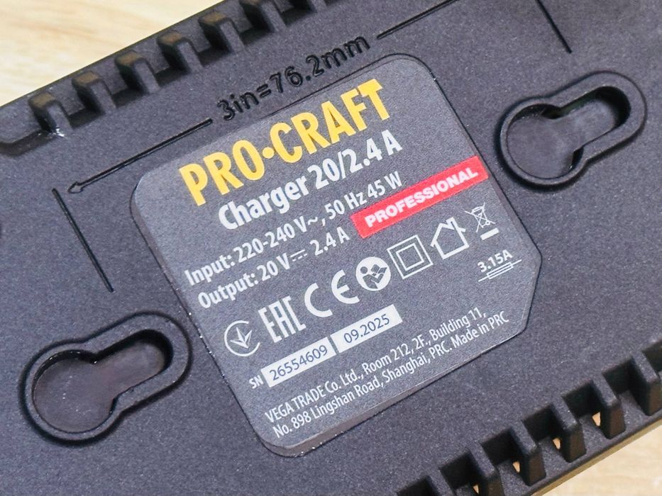 2,4Ah Зарядка Зарядное устройство Станция 20V ProCraft Makita Stromo