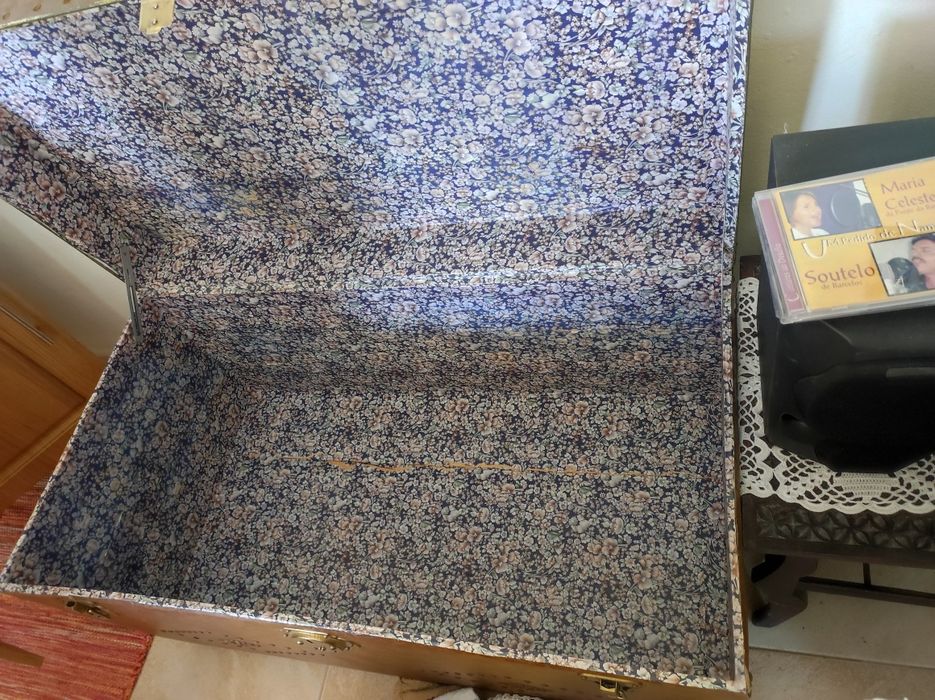 Baú vintage para quem gosta de vintage